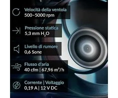 Korpuso ventiliatorius ARCTIC P8 MAX, 4-pin, 80mm, juodas