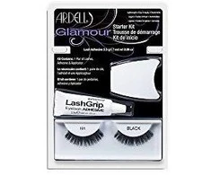 "Ardell Glamour Lashes 101 Demi Juodas" 3 dalių rinkinys