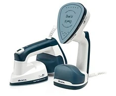 Garų valiklis Ariete Duetto Garment + Lygintuvas 6246 (1000W, mėlynos spalvos)