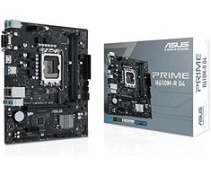 Pagrindinė plokštė Asus | PRIME H610M-R D4-SI | Procesorių šeima Intel | Procesoriaus lizdas LGA1700 | DDR4 DIMM | Atminties lizdai 2 | Palaikomos standžiojo disko sąsajos SATA, M.2 | SATA jungčių skaičius 4 | Lustų rinkinys Intel H610 | Mic-ATX