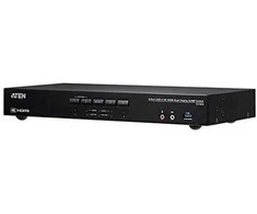 Aten | 4-Port USB 3.0 4K HDMI Dual Ekranas KVMP Switch | CS1844