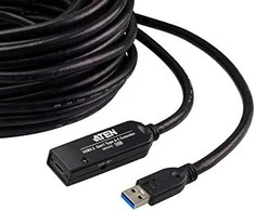 Aten UE331C-AT-G USB 3.2 Gen1 prailginimo kabelis, 10 m