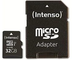 Atminties kortelė Intenso Micro SDHC 32GB Class 10 UHS-I U1 Performance