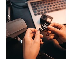 Verbatim Atminties kortelė Micro SD 128GB + adapter Pro U3 juodos spalvos 47044