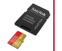 SANDISK EXTREME Micro SDXC atminties kortelė 1 TB 190/130 MB/s UHS-I U3 (SDSQXAV-1T00-GN6MA)