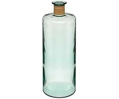 Atmosphera Perdirbto stiklo vaza, 75 cm, žalia
