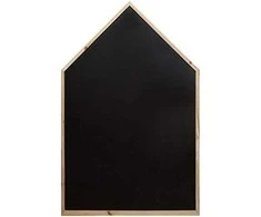 Atmosphera Frame Namelio formos juoda kreidinė lenta su mediniu rėmu idealiai tinka vaikų kambariui