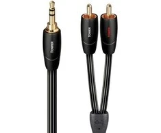 Jack Kabelis Audioquest Tower JR 1 x 3,5 mm lizdas - 2 x RCA - 5,0 m