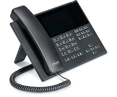 Auerswald COMfortel D-400 juodas SIP telefonas su išplėtimo galimybe