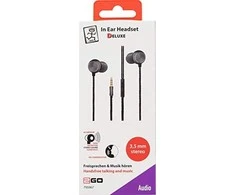 2GO In-Ear Stereo Ausinės "Deluxe" - juodos spalvos