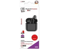2GO Mini ausinės, juodos