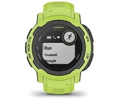 Išmanusis laikrodis Garmin Instinct 2, Juodos spalvos korpusas su salotinės spalvos apvadu ir dirželiu