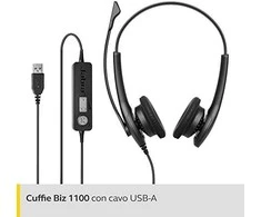 Ausinės Jabra Biz 1100 EDU - USB-A