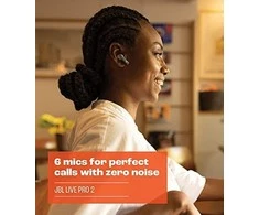 Belaidės ausinės JBL Live Pro 2 TWS, Juodos