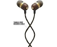 Ausinės Marley | Earbuds | Smile Jamaica | su laidu | į ausis įkišamos | Mikrofonas | Brass