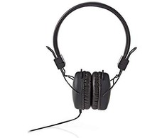 Sulankstomos ausinės Nedis HPWD1100BK, 1,2m, Juodos