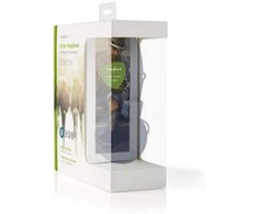 Sulankstomos ausinės Nedis HPWD1100BK, 1,2m, Juodos