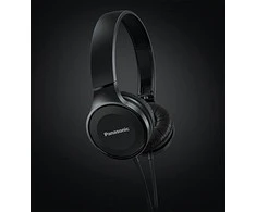Stereofoninės ausinės Panasonic RP-HF100E-K, Juodos