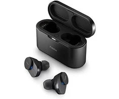 Belaidės ausinės Philips Fidelio T1BK/00, Juodos