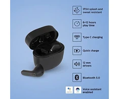 Philips TAT2236BK|00 belaidės ausinės, Juodos