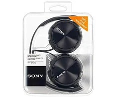 Sulankstomos kelioninės ausinės Sony MDR-ZX310, Juodos