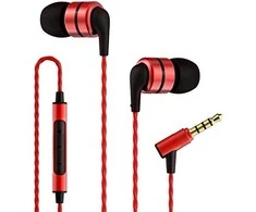 Ausinės SoundMagic E80C raudona
