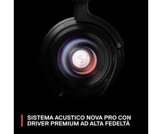 Ausinės žaidimams SteelSeries Arctis Nova Pro X, laidinės, Juodos spalvos