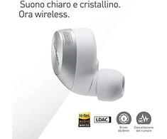 Technics belaidės ausinės EAH-AZ60M2ES, sidabrinės
