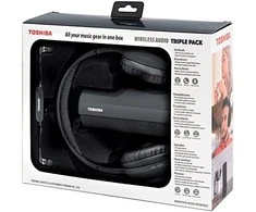 Ausinės Toshiba Triple Pack HSP-3P19-II juodas
