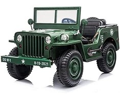 Lean Cars Elektromobilis vaikams Jeep JH101, žalias