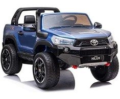 Lean Cars Akumuliatorinis automobilis vaikams Toyota Hilux | spalva: mėlyna