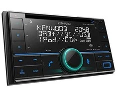 Automagnetola Kenwood DPX-5200BT 2-DIN USB/CD MP3 radijas su AUX