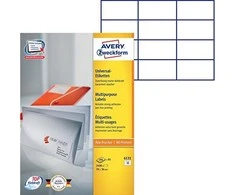 Avery Zweckform BLABEL. ZF 6131 A5 70X36MM ETIKETĖ - 6131
