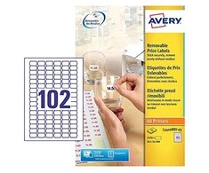 Avery Zweckform Nuimamos kainų etiketės 26 x 16 mm (L3410REV-25)