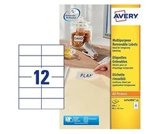 Avery Zweckform ETYK.ZF L4743REV-25 99.1X42.3 25 lapai. ETIKETĖ - L4743REV-25