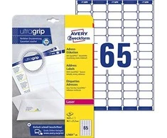 Avery Zweckform Sandėlių etiketės 38.1 x 21.2 mm (L7651-25)