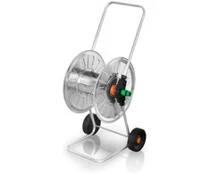 Bradas ZINCATO ritė sodo žarnai, su ratais 60mb 1/2" AG212
