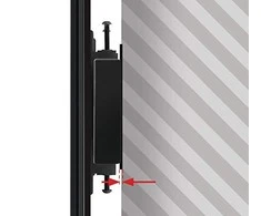 Laikiklis B-Tech SYSTEM X - Tvirtinimas prie BT8390 juostos - atstumas 5mm