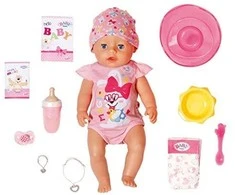 Baby Born interaktyvi lėlė - mergaitė Magic Girl, 43cm (827956)