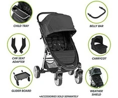 Baby Jogger Folia przeciwdeszczowa City Mini2 4W