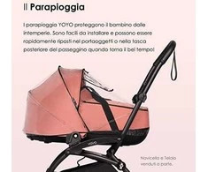 BabyZen Yoyo 2 Bassinet Raincover - uždangalas nuo lietaus Yoyo 2 lopšiui | Baneris