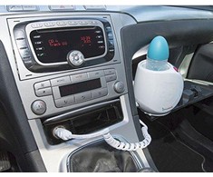 Buteliukų šildytuvas Badabulle Easy+ namams ir automobiliui, greitas kaitinimas garais