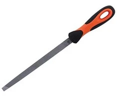 Dildė metalui Bahco ERGO™, trikampė 200mm, vidutinio stambumo