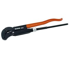 Bahco Reguliuojamas vamzdinis raktas. Bendras ilgis 530mm. Max 2". Ypač atsparus dėvėjimuisi dėl indukcinio dantų grūdinimo, neslystantys dantys