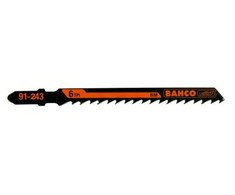 Bahco Siaurapjūklio geležtės 1,25x100mm 6TPI Bimetal, T-fiksatoriuis, 5-50mm kietaj medienai 5vnt.