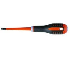 Bahco Izoliuotas atsuktuvas ERGO™ SLIM Combi SL6/PZ2x100mm 1000V VDE, automatiniams jungikliams