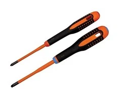 Bahco Izoliuotų atsuktuvų rinkinys ERGO™ Combi slim 2 vnt - SL5/PZ1; SL6/PZ2 - 1000V VDE