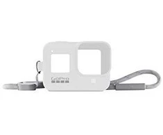 GOPRO SLEEVE + LANYARD (HERO8 Juodas) Baltas HOT