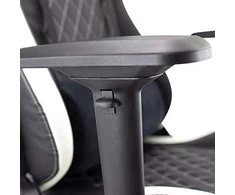 Žaidimų kėdė White Shark Nitro GT Gaming Chair, Juoda-balta