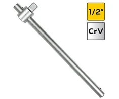 TOPEX Rankena su slankiojančiu kvadratu 1/2", 250 mm